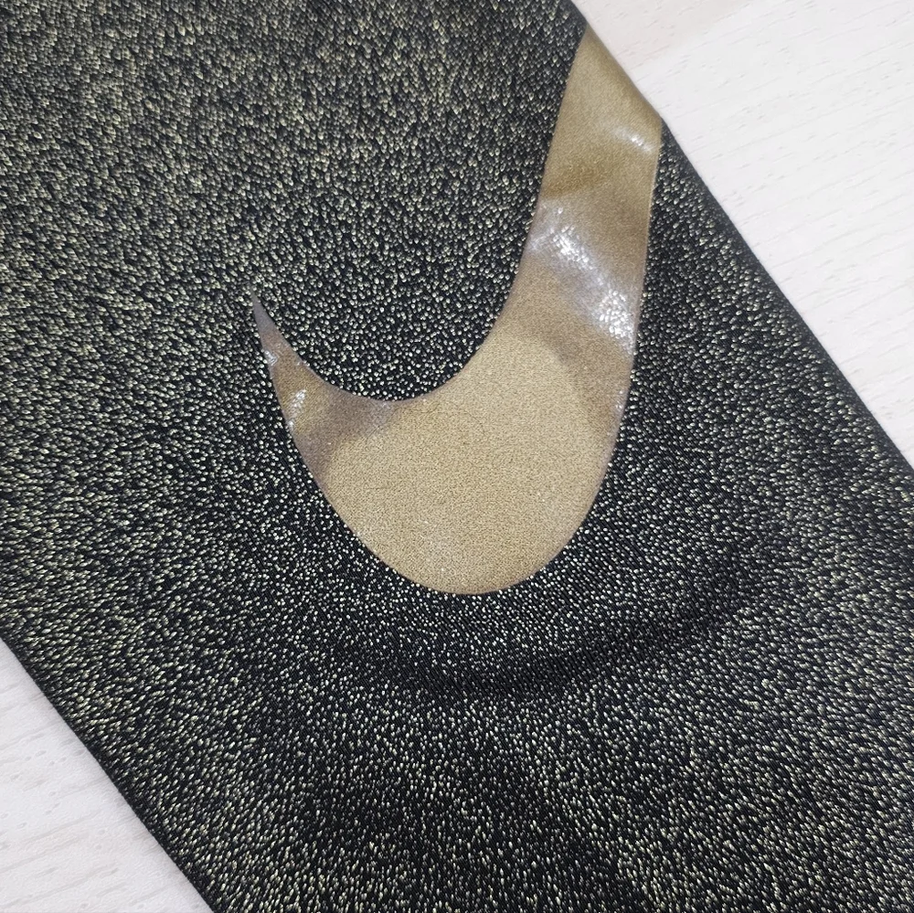 Nike Pro Metallic Gold Glitter Cool Training Tights leggings sparkle Dri Fit